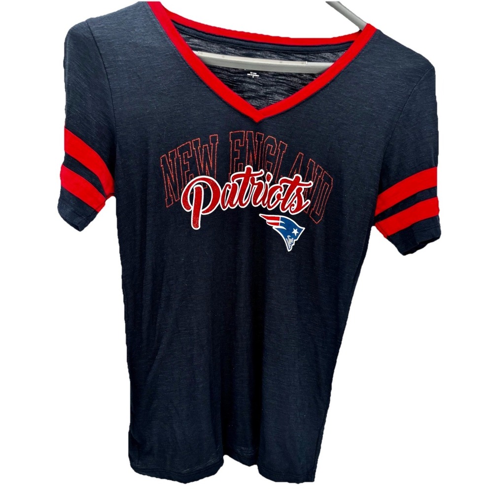 All We Need! NFL Womens M Shirt New England Patriots Official Spirit Football